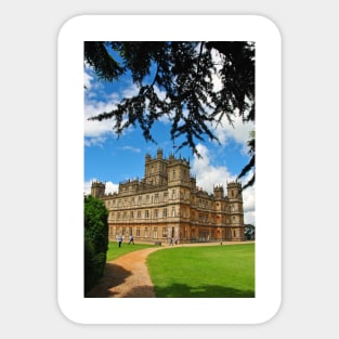 Highclere Castle Downton Abbey England UK Sticker